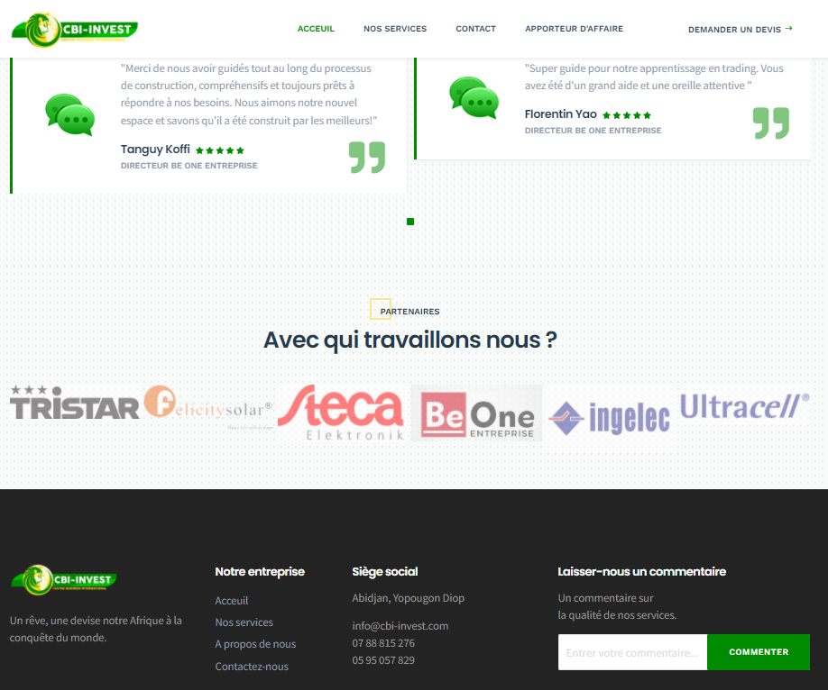 SITE WEB